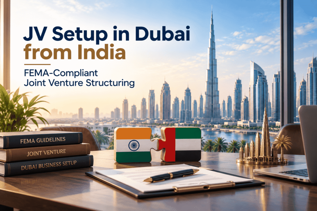 JV Setup by Indian companies in Dubai